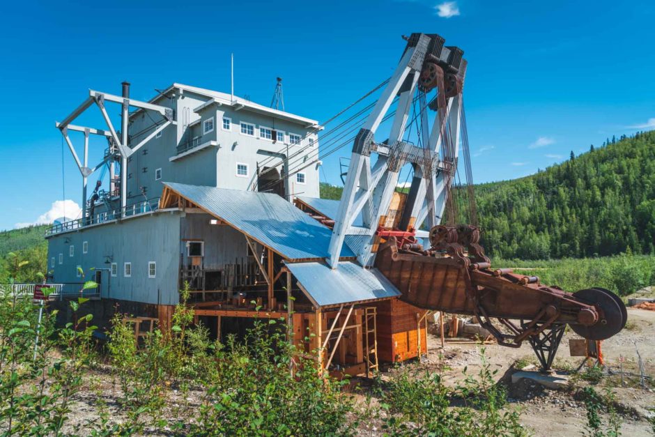 dredge 4 gold mine dawson city