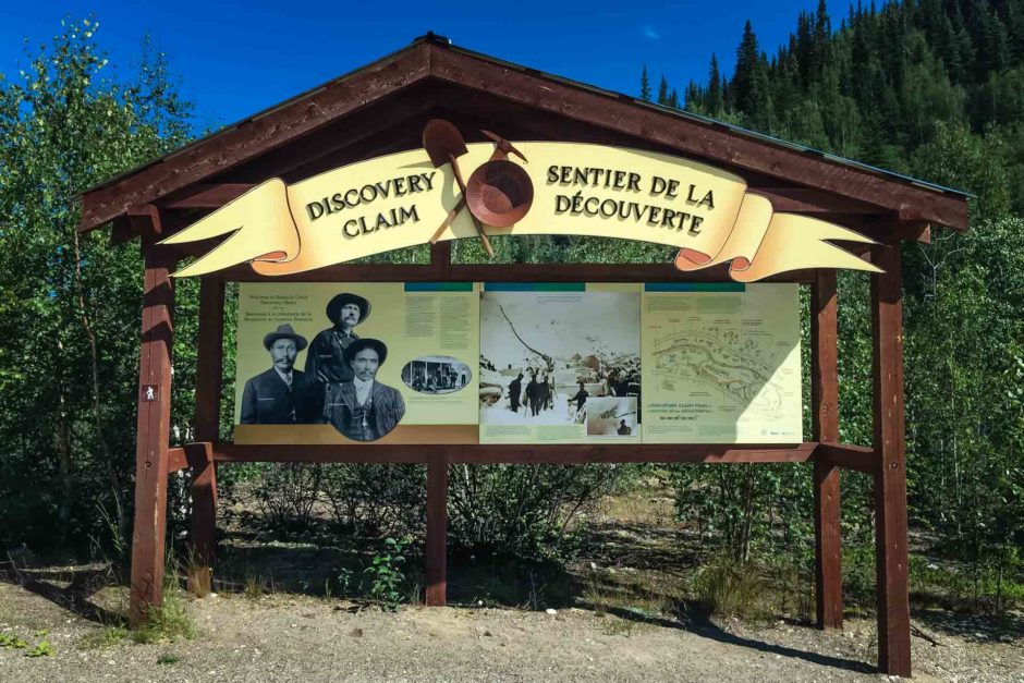 discovery claim national historic site dawson city yukon