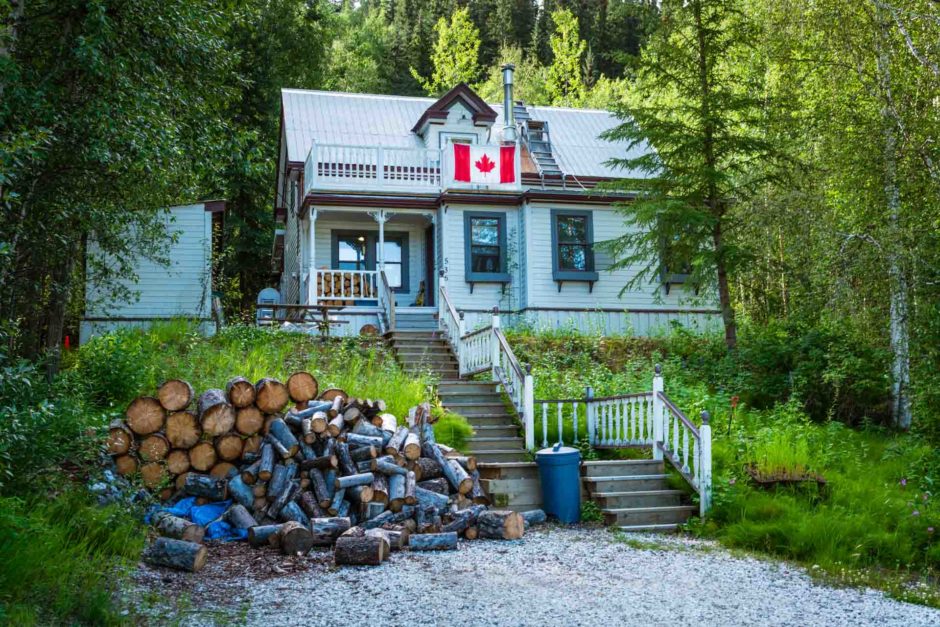 childhood home of Pierre Burton