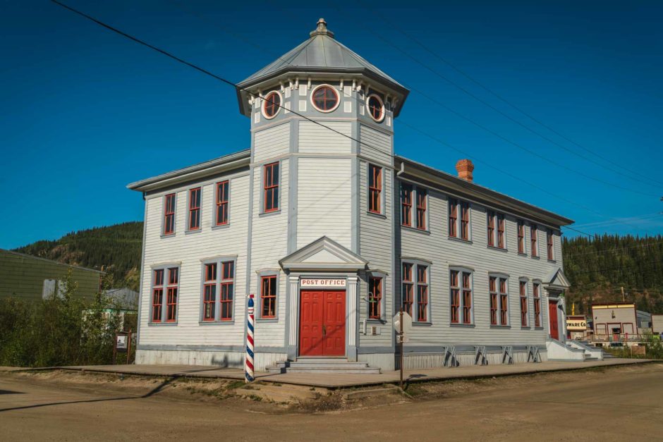 heritage buildings of Dawson City Yukon