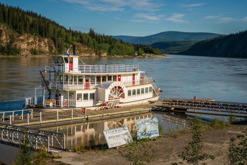 paddlewheel the SS Keno