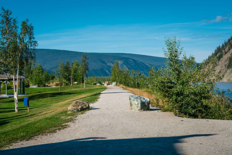 waterfront trail of dawson city