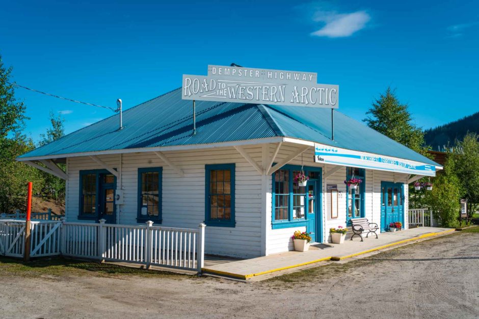 Dawson City Yukon visitor's centre