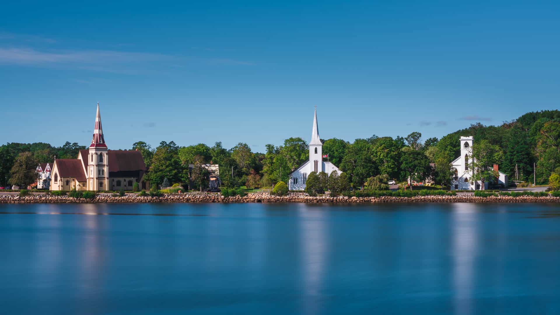 Mahone Bay in Nova Scotia