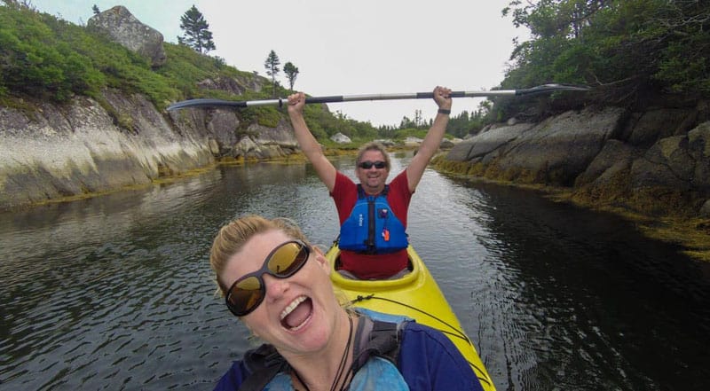 kayaking nova scotia deb dave