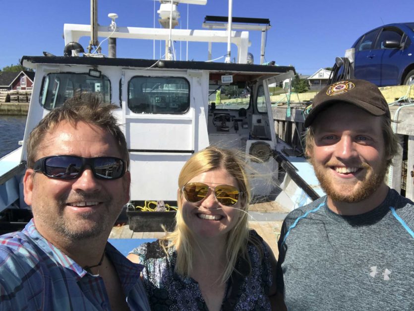 boat tour in Malpeque PEI