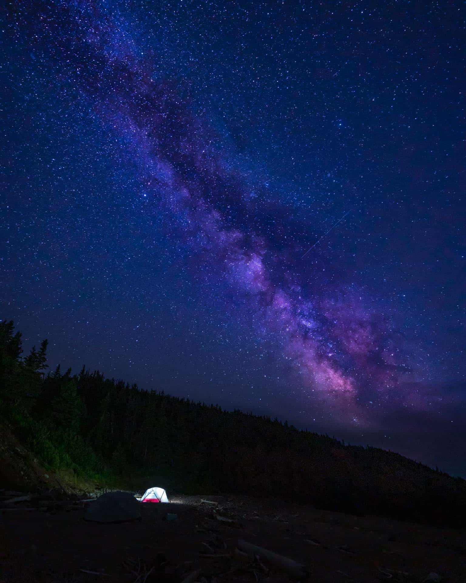 nova scotia night photography