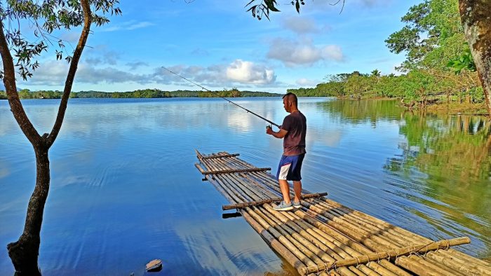 Fishing in Lake Lumot