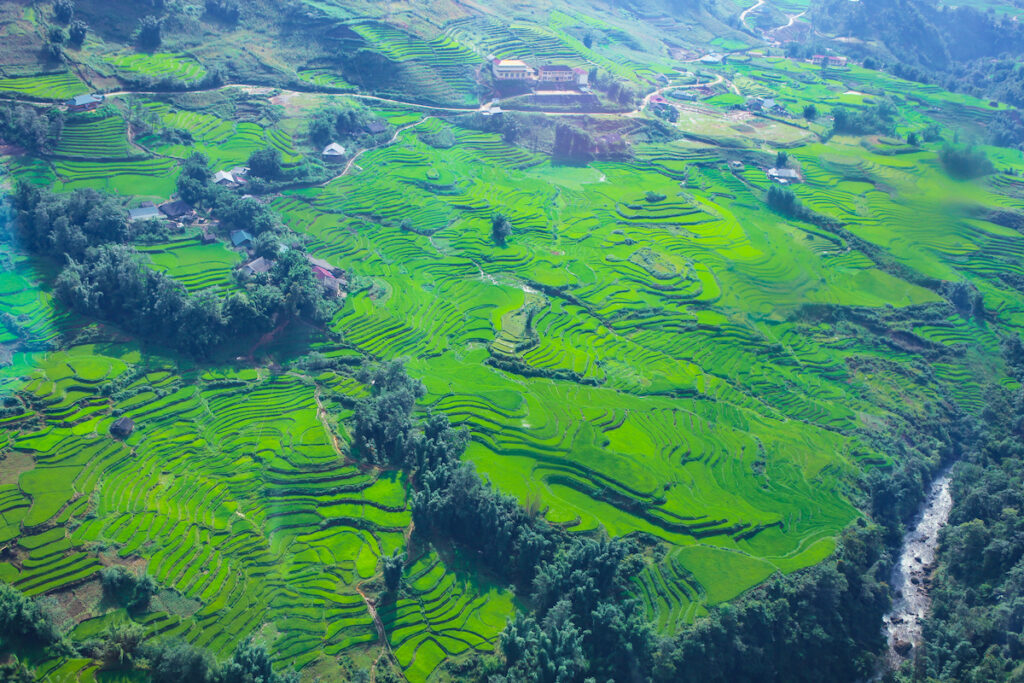 Muong Hoa Valley in Sapa Vietnam