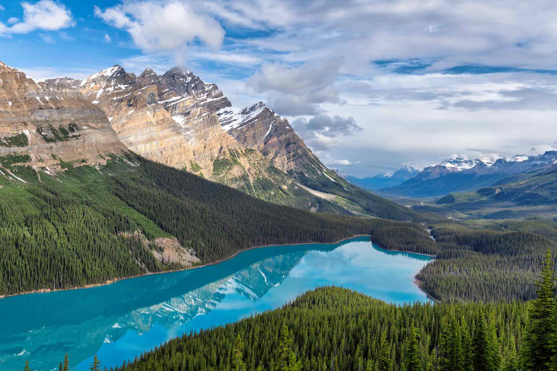 peyto lake alberta