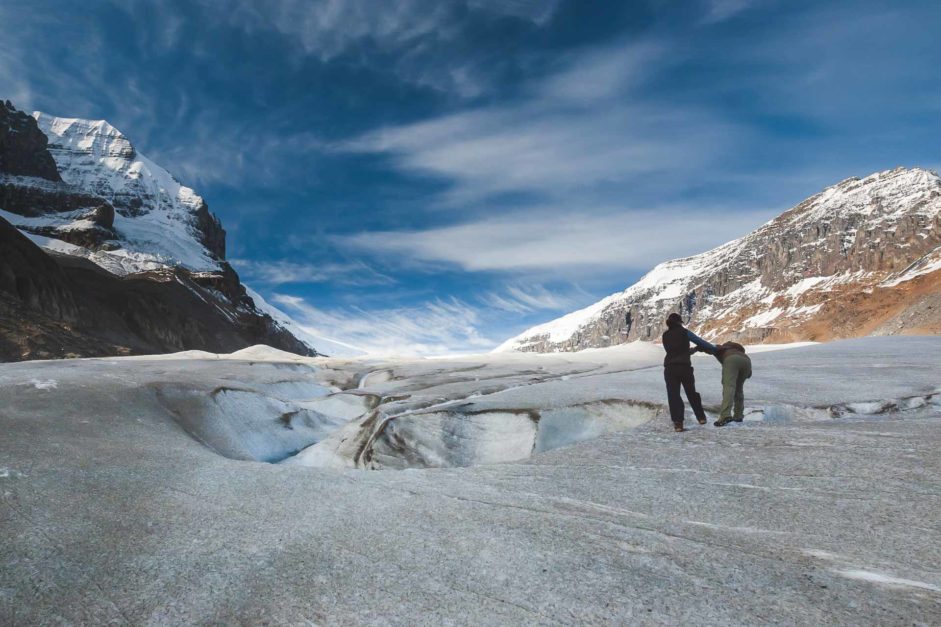 athabasca glacier alberta