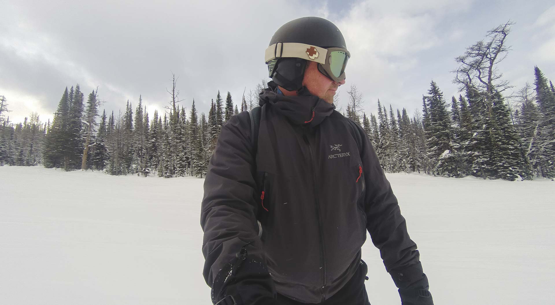 snowboarding in Alberta