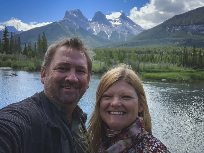 hiking in Canmore