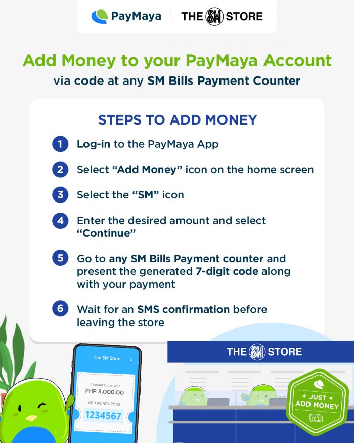 PayMaya SM Add Money