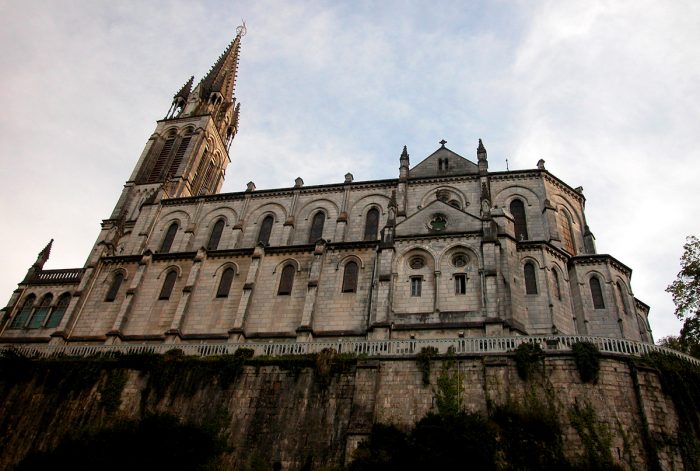 The Upper Basilica on top of the rock of Missabielle.