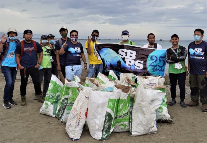 Coastal cleanup at Sarangani Bay