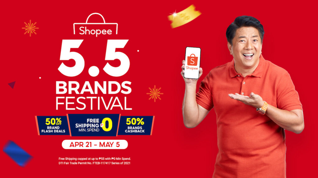 Shopee 5.5 Brands Festival