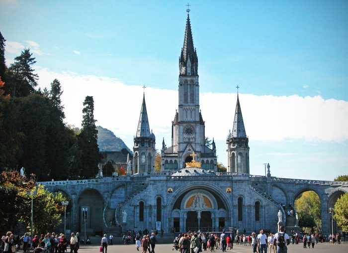 The Basilica of the Immaculate Conception.