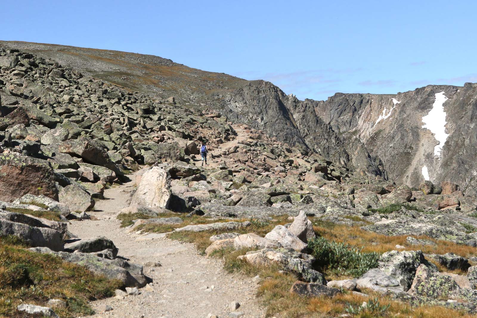 Flattop Mountain Trail in Rocky Mountain National Park