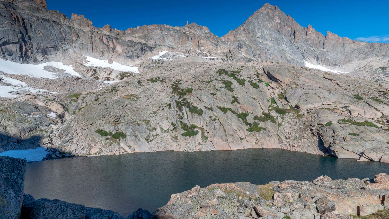 Chasm Lake Rocky Mountain-National Park