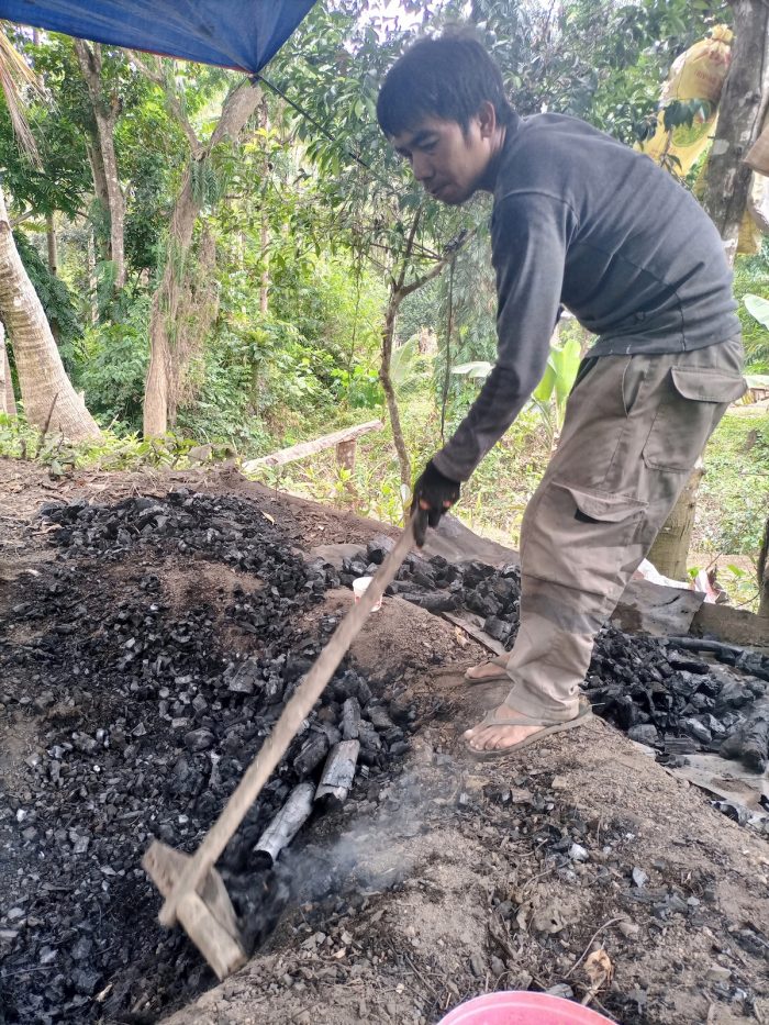 charcoal production in Romblon