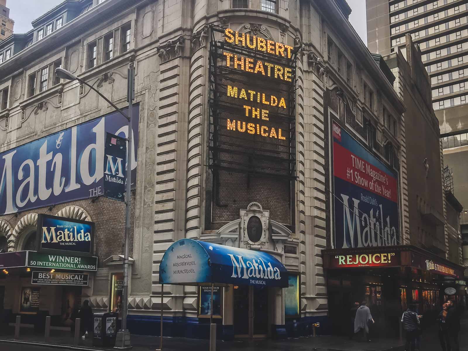 Shubert Alley in Times Square New York City