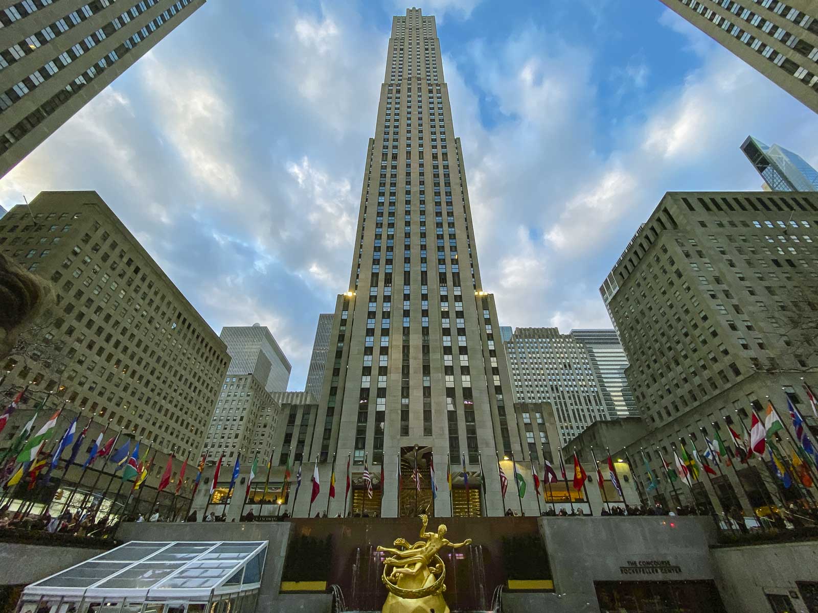 what to do near times square rockefeller centre