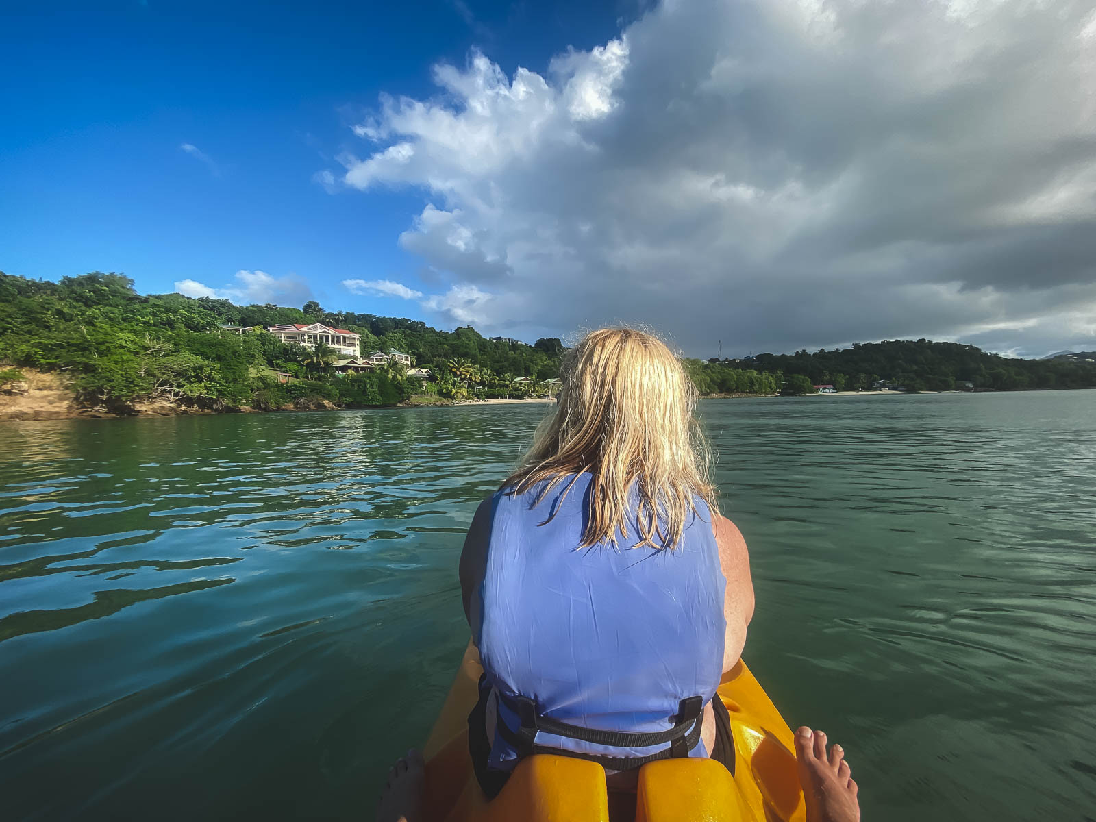 St. Lucia Water sports kayaking