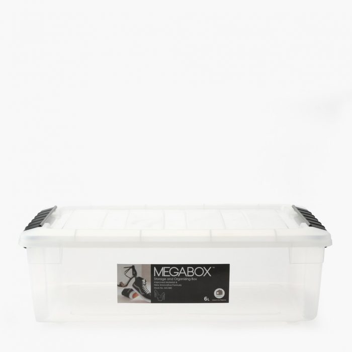 Megabox Storage Box 6L (Clear)