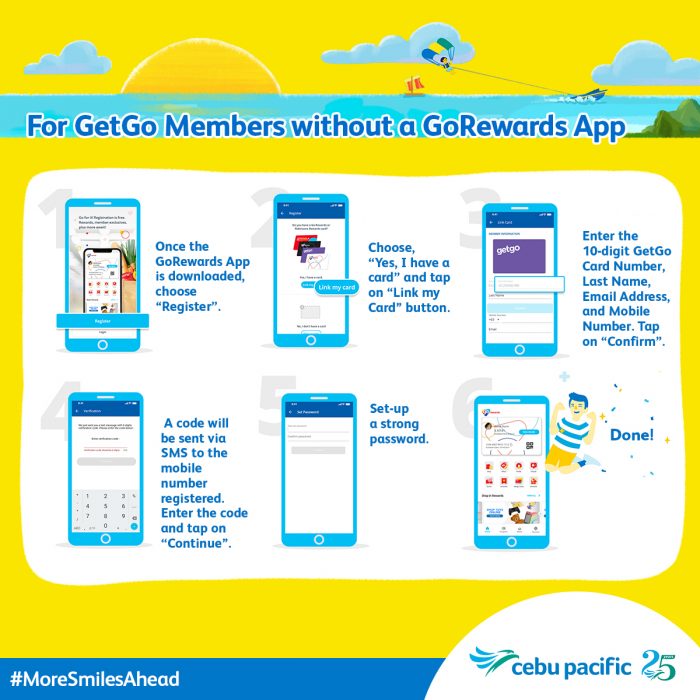 Cebu Pacific PH GetGo Now Go Rewards