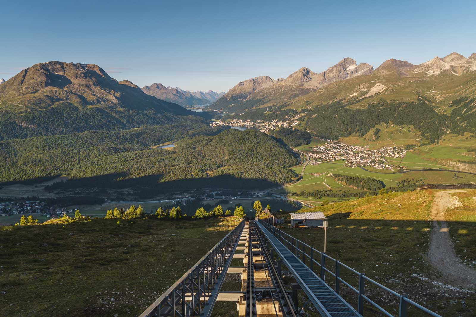 Muottas Muragl Funicular St. Moritz