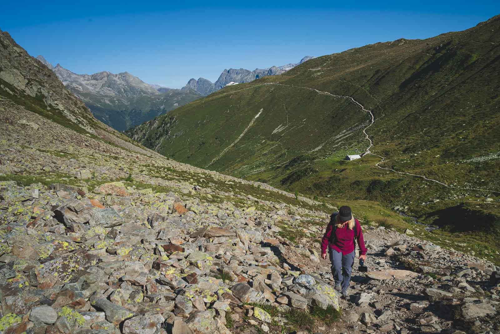 Hiking the Muottas Muragl in St. Moritz