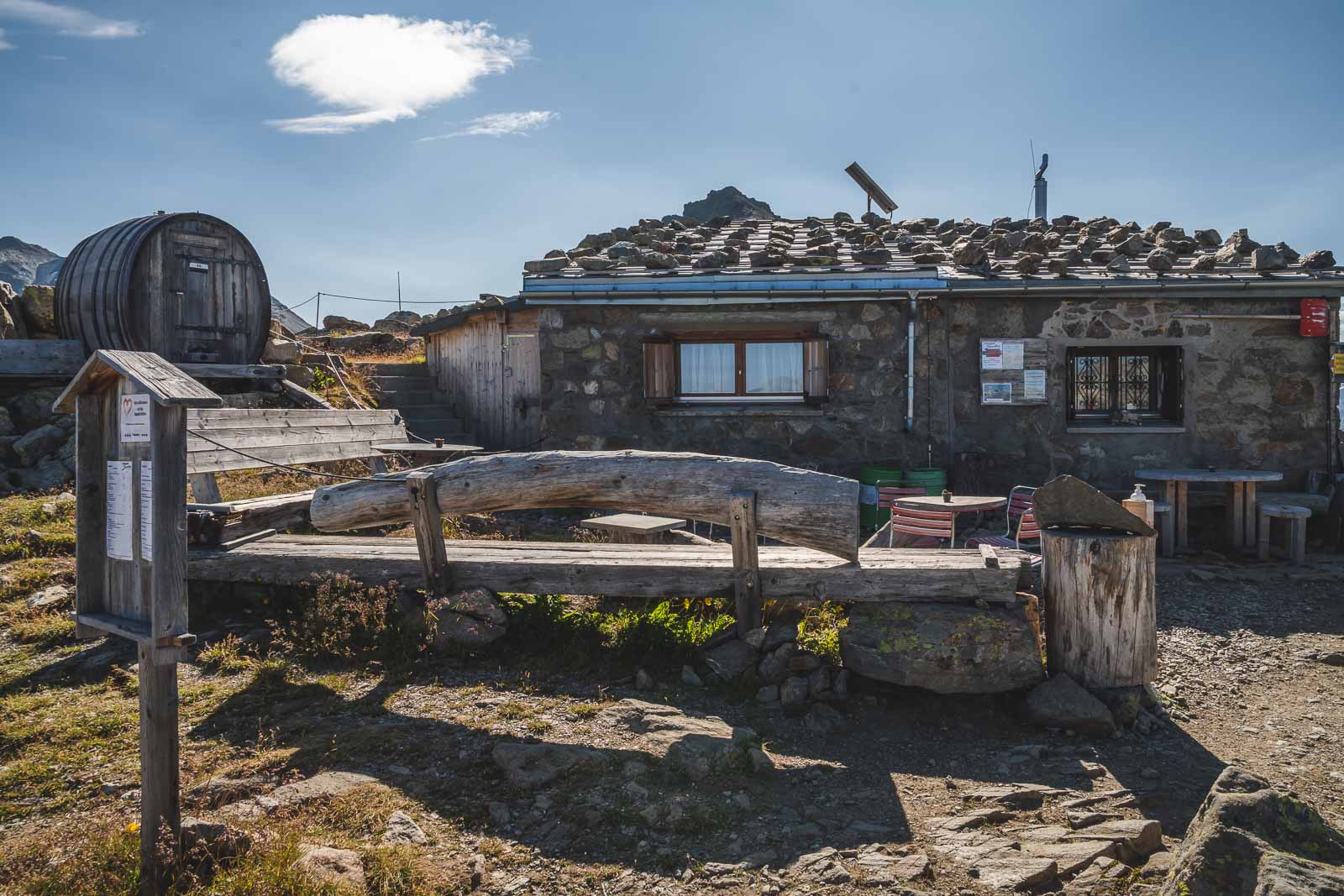 Segatini Hut in St. Moritz