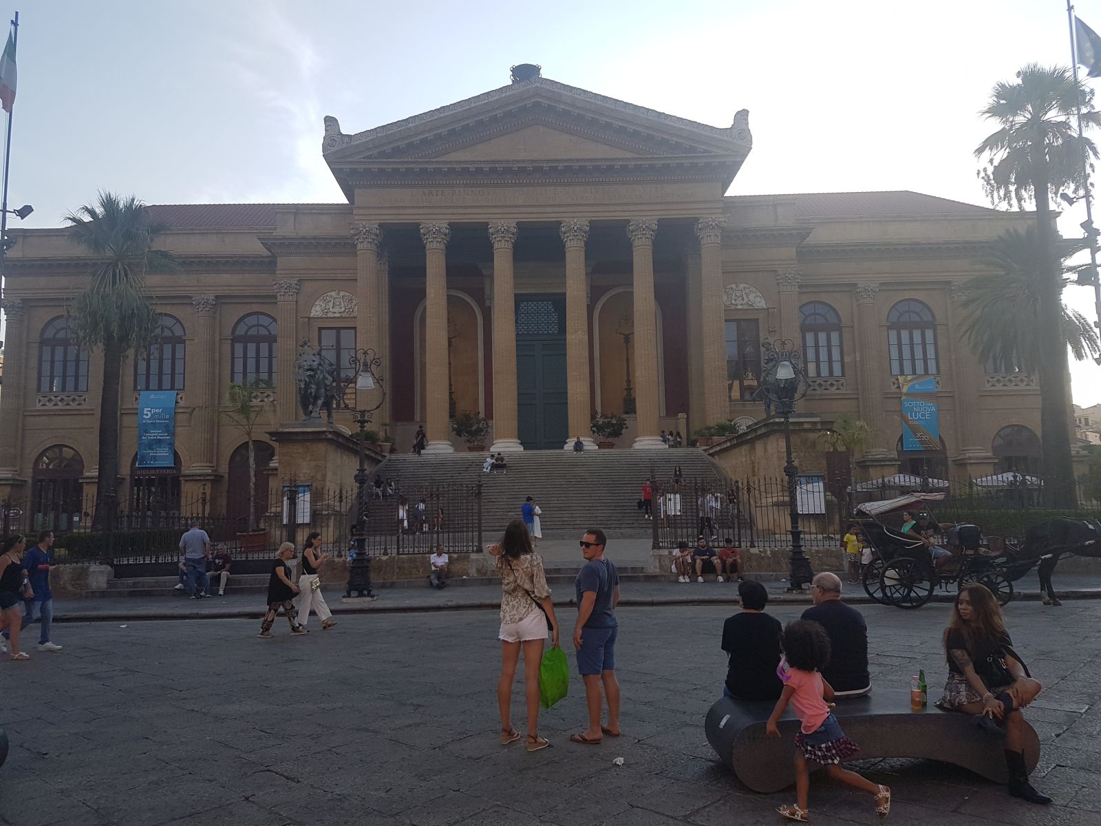 Massimo Theater in Palermo Sicily