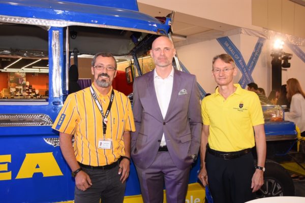 Ikea's Georg Platzer with Harald Fries, Sweden's Ambassador to the Philippines