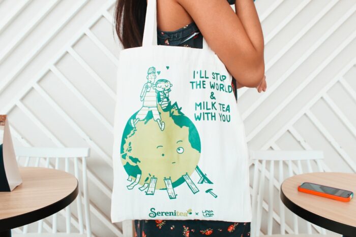 Serenitea Linya Linya Tote Bag