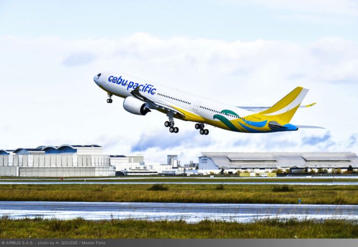 First A330neo delivery to Cebu Pacific