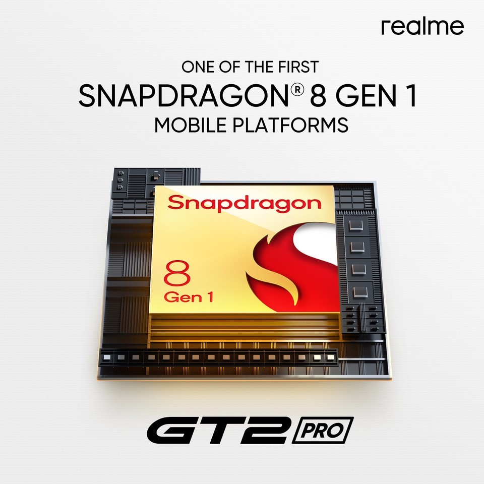 GT 2 Pro, powered by Snapdragon 8 Gen 1