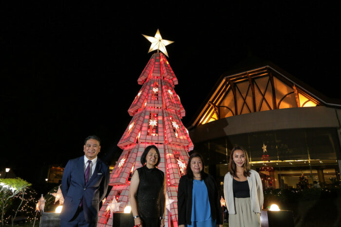 From left to right: Mr. Ramon Makilan, General Manager of Taal Vista Hotel; Miss Peggy Angeles, Executive Vice President of SM Hotels and Conventions Corp.; Director Marites Castro, Regional OIC of Department of Tourism; and Miss Aniela Tolentino, an international entrepreneur, environment advocate, and the eldest daughter of Congressman Bambol and Mayor Agnes Tolentino.