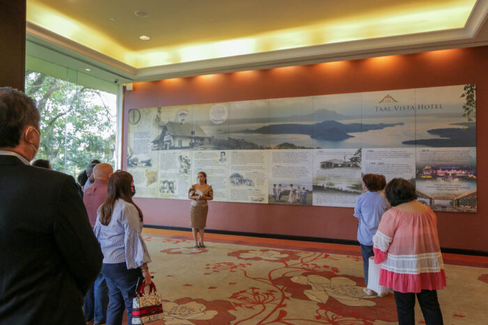 History Walk of Taal Vista Hotel