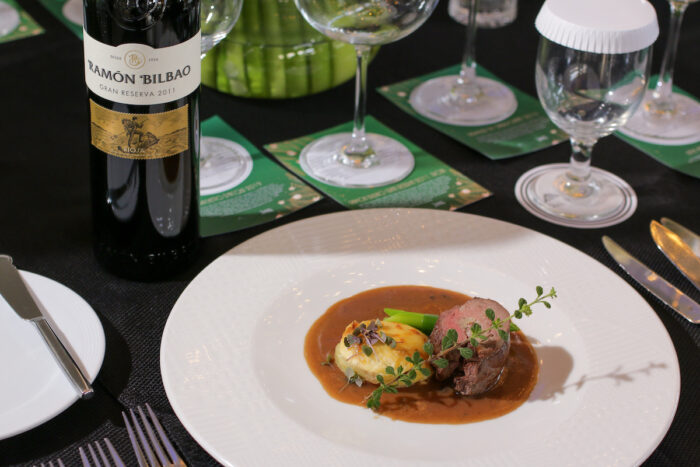 Filet de boeuf Prince Albert paired with Ramón Bilbao Gran Reserva 2011 by Happy Living Philippines Corporation