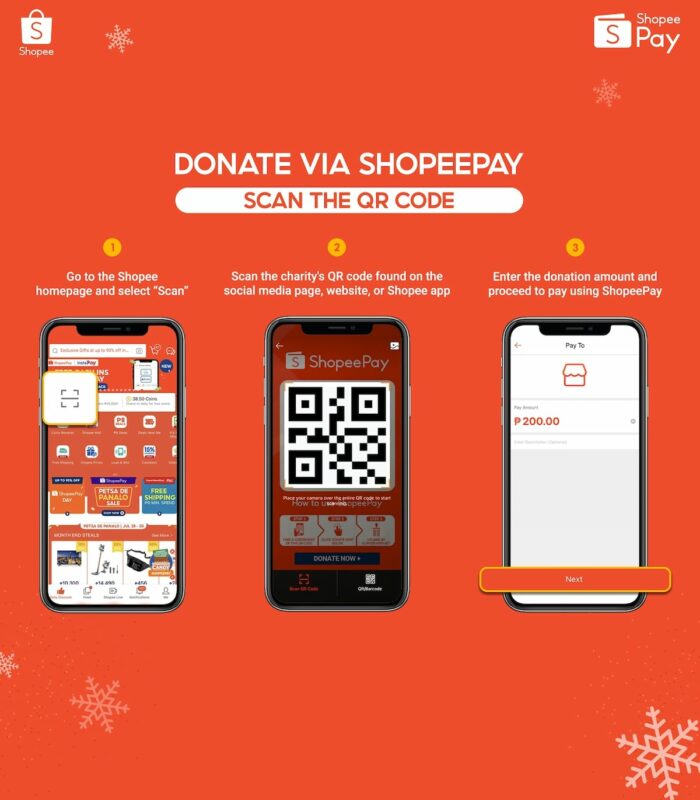 Donate via ShopeePay