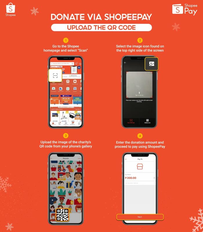 How to Donate via Shopeepay