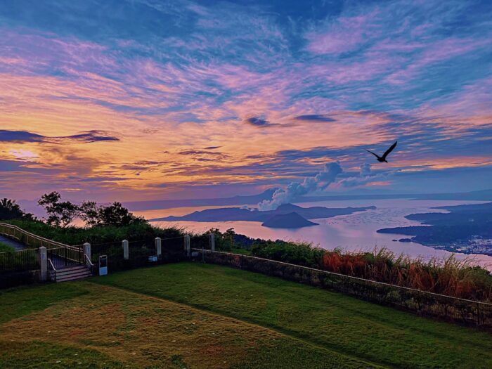 Early Morning in Taal Vista Hotel