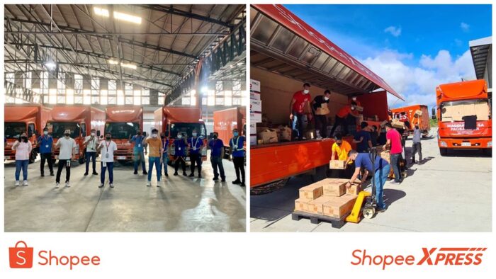 Shopee Delivers Aid to Typhoon Odette Victims via Shopee Express