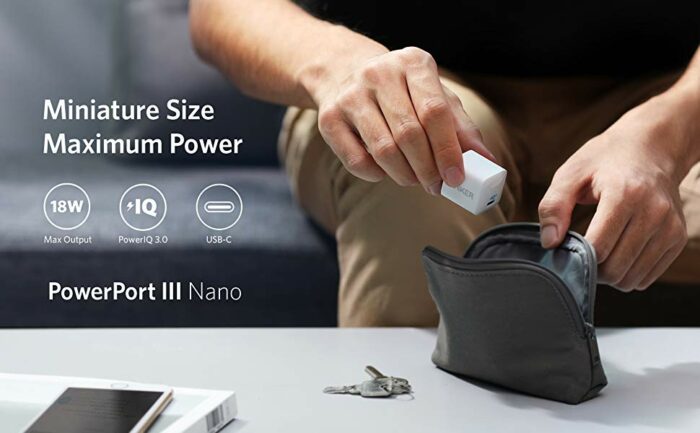 Anker Power III Nano Charger 20W PIQ 3.0