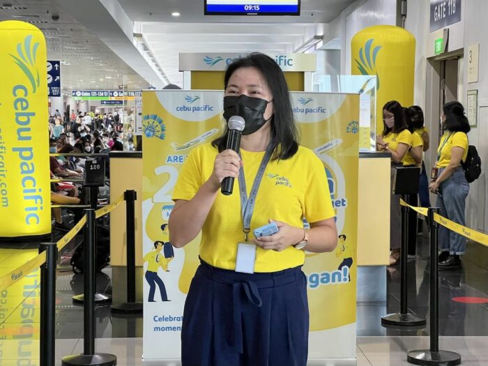 Pre-boarding Celebration at NAIA 3