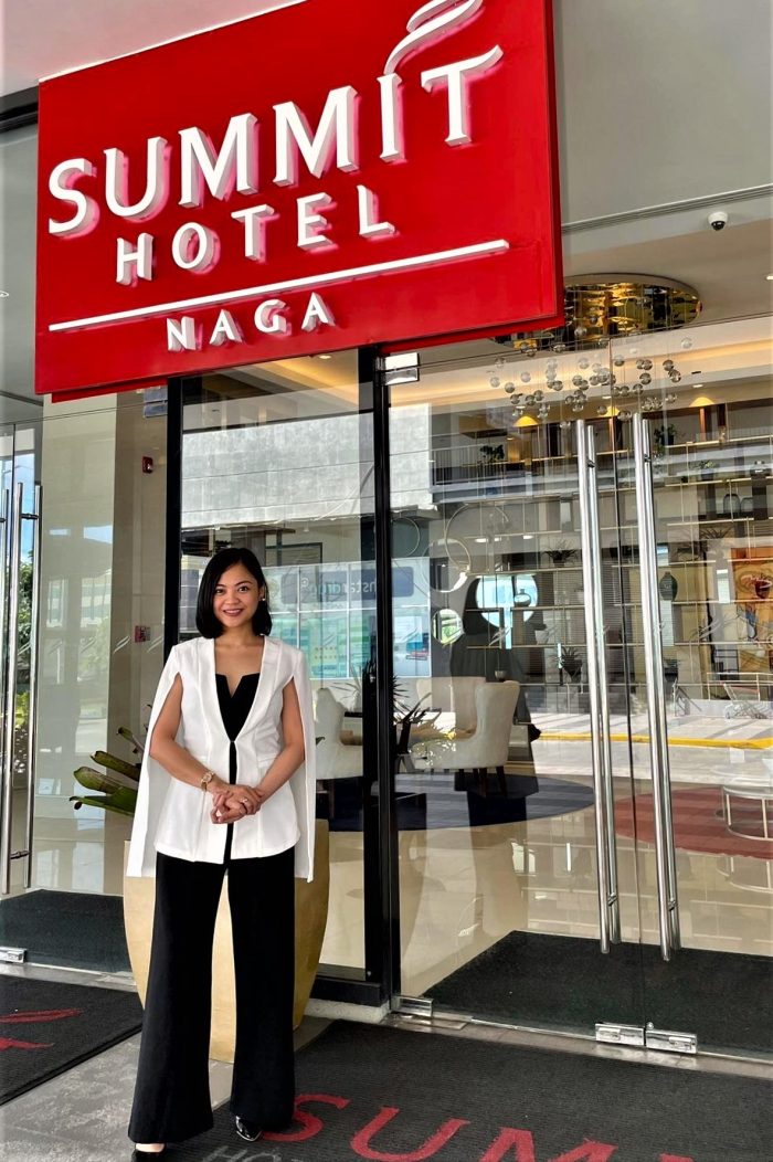 Summit Hotel Naga manager Ann Margrett Mapula