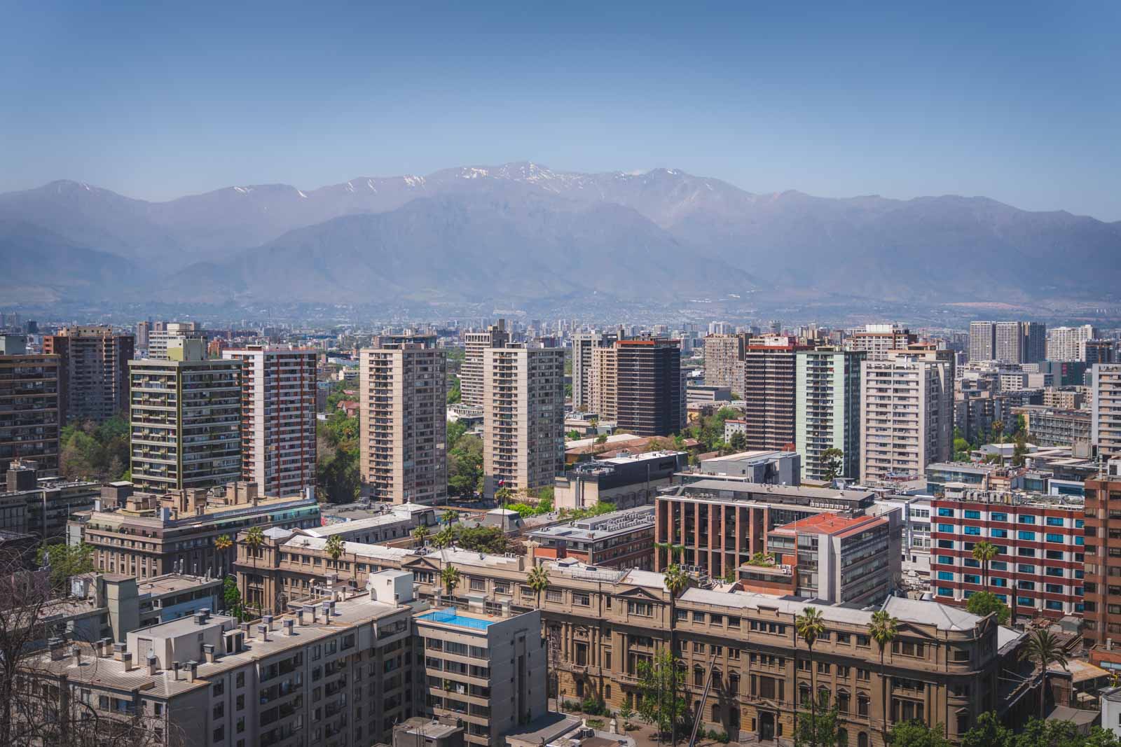 Things to do in Santiago Chile climb Santa Lucia Hill