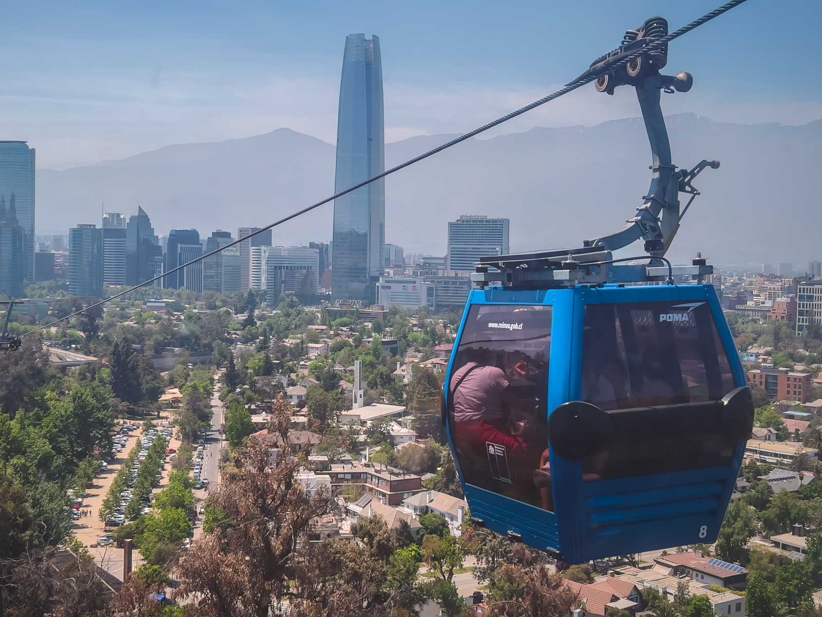 What to do in Santiago Chile Teleferico Ride